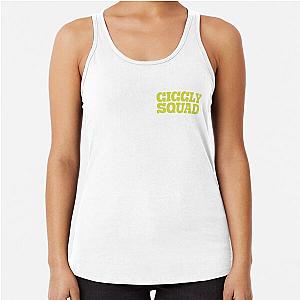 Giggly Squad Green Racerback Tank Top