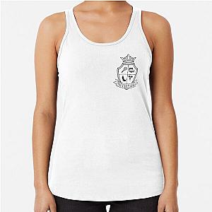 Giggly Squad Crest Black Racerback Tank
