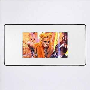 Powerful Striker Gigi Dolin Mouse Pads