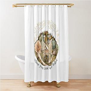 Where you lead - Gazebo - Watercolor art - Gilmore Shower Curtain