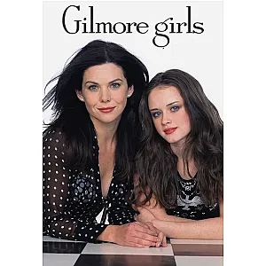 Gilmore Girls TV Comedy Family Moments Retro Poster