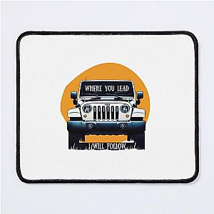 The Girls Car - Where You Lead I Will Follow - Gilmore Mouse Pad