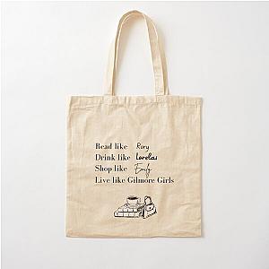 Live like Gilmore Girls Cotton Tote Bag