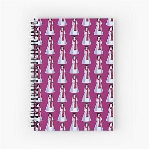 Lorelai and Rory's Bjork Snowman Spiral Notebook