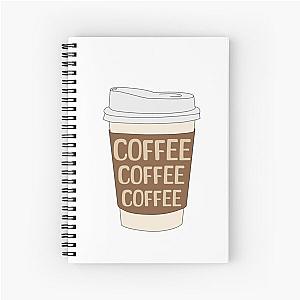 Gilmore girls coffee coffee coffee Spiral Notebook