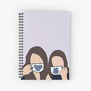 Lorelai and Rory Gilmore - Where you lead, I will follow Spiral Notebook