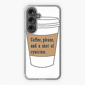 Gilmore Girl Coffee Cynicism Quote Samsung Galaxy Soft Case