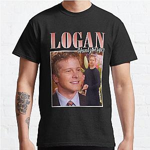 Logan Huntzberger Signature Vintage Retro Style Classic T-Shirt