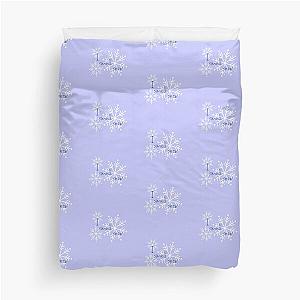 Gilmore quote: 'I smell snow' Duvet Cover