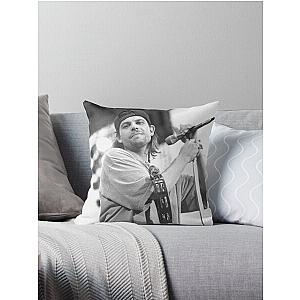 Robin Wilson Gin Blossoms BW Photograph Throw Pillow