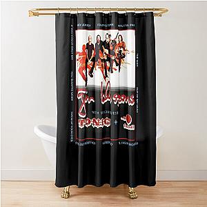 The GIN BLOSSOMS Shower Curtain