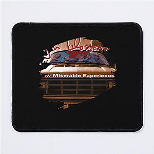 Man Round Neck Short Sleeve  Gin Blossoms New Miserable Experience Logo Cotton Tee Mouse Pad