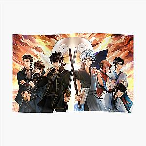 Gintama - Yorozuya & Shinsengumi Poster RB2806