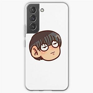 Gintama shinpachi anime sticker poker face Samsung Galaxy Soft Case RB2806