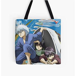 crunchyroll gintama All Over Print Tote Bag RB2806