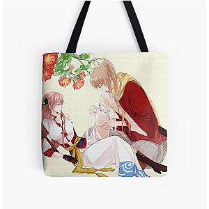 crunchyroll gintama All Over Print Tote Bag RB2806