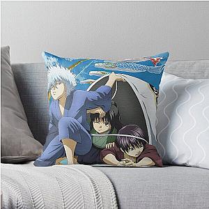 crunchyroll gintama Throw Pillow RB2806