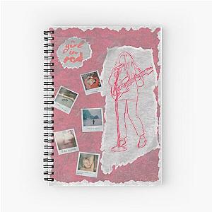 Girl in red chapter 2 poster Spiral Notebook