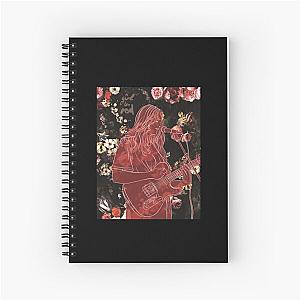 Girl in Red Classic Spiral Notebook