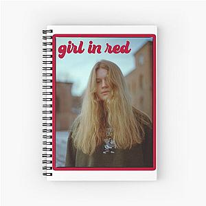 girl in red  Spiral Notebook