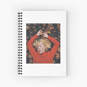 girl in red  Spiral Notebook