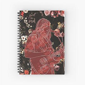 Girl in Red  Spiral Notebook