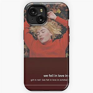 Girl in red  iPhone Tough Case