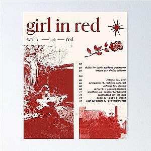 Girl in red tour Poster