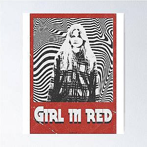 Girl in red For Fans Poster