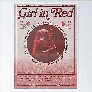 Girl in Red If I Could Make it Go Quiet Album Tracklist Poster