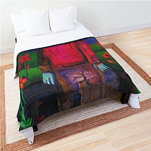 Girl in red fanart Comforter