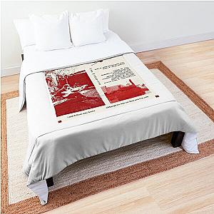 Girl In Red Retro Comforter