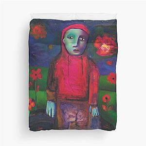 Girl in red fanart Duvet Cover