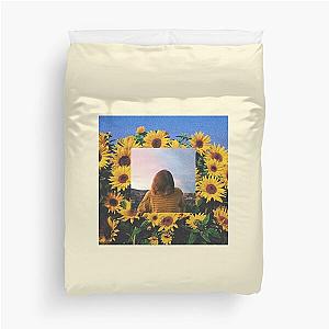 Girl in Red Summer Depression Duvet Cover