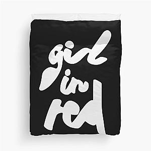 Girl In Red Merch Girl In Red Logo Duvet Cover