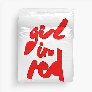 Girl In Red Merch Girl In Red Logo Duvet Cover