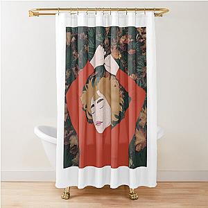 we fell in love in october - girl in red Album Cover Shower Curtain