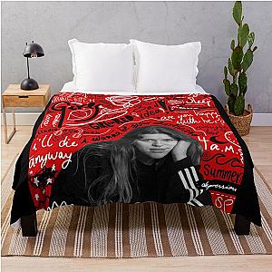 Girl in red - Songs Throw Blanket