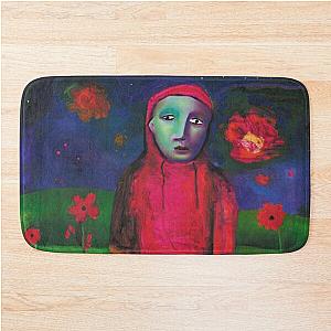 Girl in red fanart Bath Mat