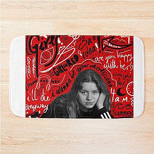 Girl in red - Songs Bath Mat