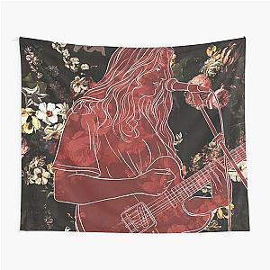 Girl in Red  Tapestry