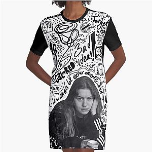 Girl in red - Songs doodles Graphic T-Shirt Dress