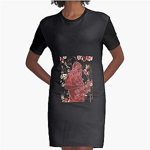 Girl in Red  Graphic T-Shirt Dress