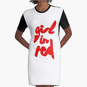 Girl In Red Merch Girl In Red Logo Graphic T-Shirt Dress