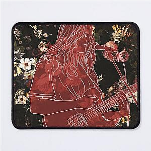 Girl in Red Classic Mouse Pad