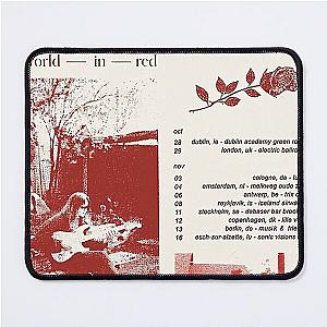 Girl in red tour Mouse Pad