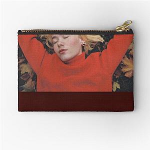 Girl in red  Zipper Pouch