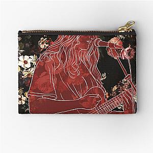 Girl in Red Classic Zipper Pouch