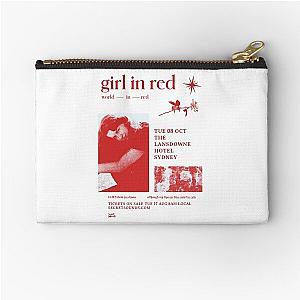 girl in red world in red tour star Zipper Pouch