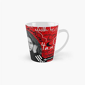 Cool Girl in red - Songs Tall Mug